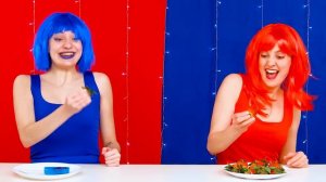 Бедная vs Богатая vs Ультра богатая еда Челлендж | Сумасшедший челлендж от RaPaPa Challenge