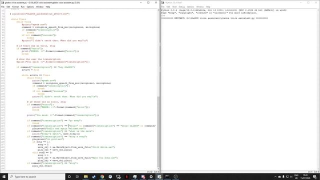 GLaDOS assistant part 1 - python basics смотреть онлайн