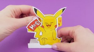 Покемоны ПИКАЧУ оригами поделки для Вас! Крутые идеи!