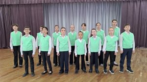 Детский хор "Созвездие" с песней "Милая Россия"