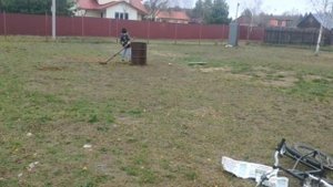 Красота на даче/Красим бытовку