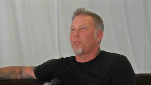 Джеймс Хэтфилд о новом альбоме Metallica смотреть онлайн