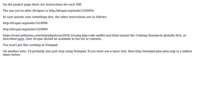 Drupal: How to use Drupal Code Sniffer in windows? (2 Solutions!!)