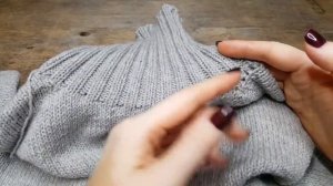 "Облачный свитер" 5-я часть. Спицами. МК