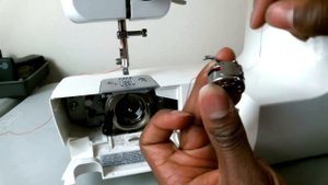 How to Thread a Brother LX-3125 Sewing Machine for Beginners: Bobbin Casing