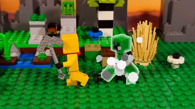 ЛЕГО МАЙНКРАФТ - ПРИКЛЮЧЕНИЕ В ГОРАХ смотреть онлайн