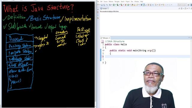 Java Programming for Beginners - 4. JAVA Structure смотреть онлайн