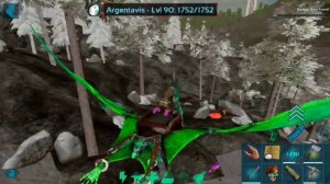 Начало выживания  в АРК мобайл на неофициальном пвп сервере часть 1, С НОВЫМ ГОДОМ