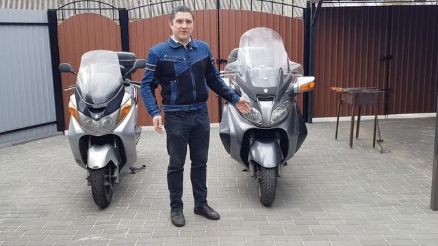 Сравнение Suzuki Skywave 400 и 650
