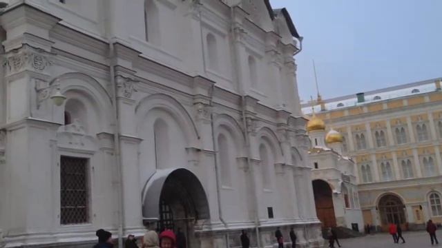 Соборная площадь Кремля, Москва, Россия