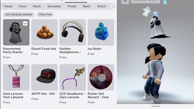 Roblox Free Hat: Paranormal Party Starter ? смотреть онлайн