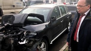 Жена депутата Лаврентия Августовича разбила Порш Кайен