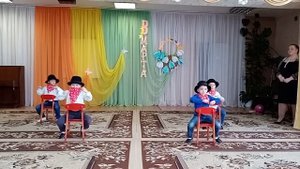 СП "Детский сад комбинированного вида "Аленький цветочек". Танец ковбоев.