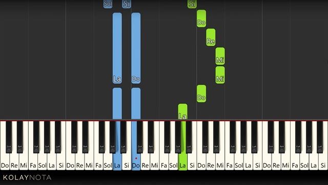 Ievan Polkka - Kolay Piyano Nasıl Çalınır смотреть онлайн