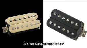Dimarzio 59 PAF Neck With Gibson Burstbucker 2 Bridge (N22nF/B15nF)
