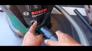 Vacuum Cleaner Bosch AdvancedVac 20 User Manual #2 Dry Vacuum