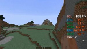 GeForce GTX 1650 -- AMD Ryzen 5 2600 -- Minecraft FPS Test