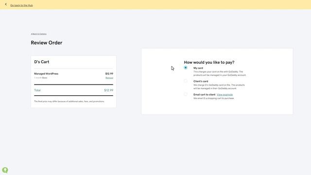 The Hub by GoDaddy Pro: Shopping for Your Clients смотреть онлайн