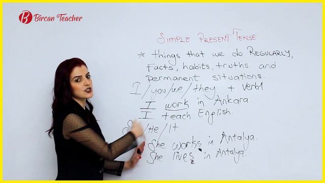 Simple Present Tense (English Version)