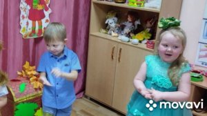 осеннее развлечение в средней группе осень в гости к нам пришла.mp4
