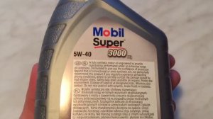 Моторное масло Mobil Super 3000 X1 5W-40 1л. Обзор