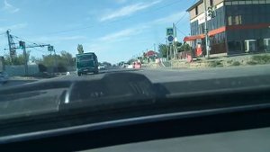 Дорога в аэропорт. Волгоград.