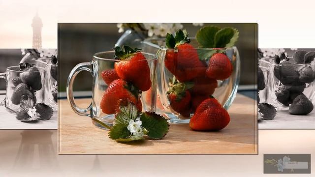 Клубничное настроение .