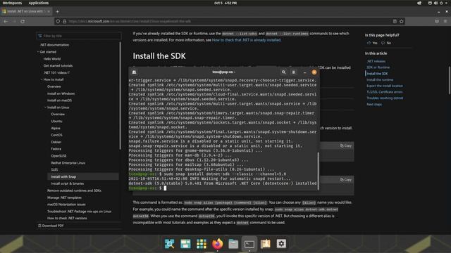 Install .NET 5 Runtime/SDK on Pop!_OS or Ubuntu | Complete Guide смотреть онлайн