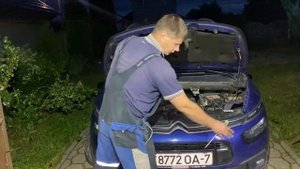 Замена радиатора кондиционера Citroen С4 (G2) Picasso