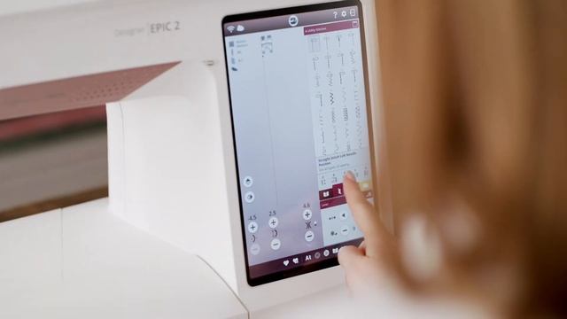 Introducing the DESIGNER EPIC™ 2 Sewing & Embroidery Machine смотреть онлайн