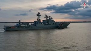 Заход отряда боевых кораблей ТОФ в порт Тилаву Республики Союз Мьянма