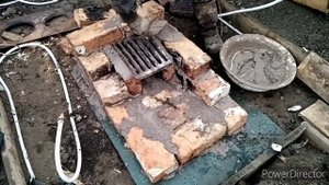 Отопление в теплице. Экстренная сборка печки (осторожно, нецензурная лексика)