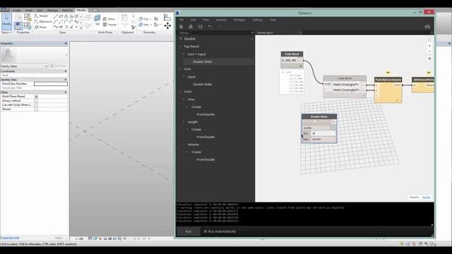 arc brains - Dynamo - визуальное программирование Часть 5: DesignScript и ноды смотреть онлайн
