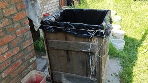 Деревянная БОЧКА для сбора дождевой воды! Китайские ПАКЕТЫ выручают!