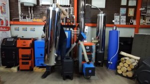 Бак из нержавейки КВЛН 2.0 INOX для дровяного титана ( дровяной водогрейной колонки )