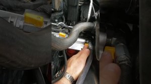 Мercedes E250 W212  OM651 фильтр для антифриза ( часть 1)