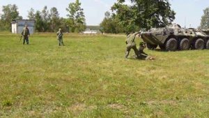 Показательные выступления. Рукопашный бой.