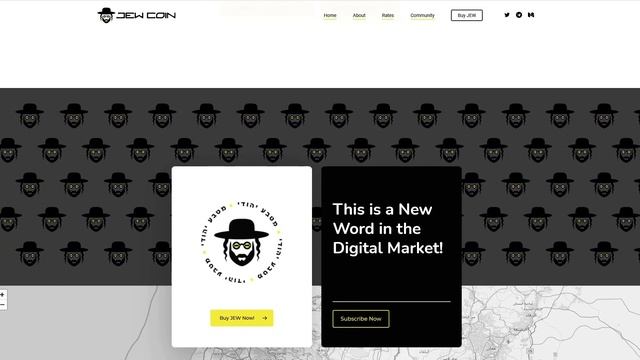 Jew Coin - очень оригинальный и необычный мем коин. Знакомимся с проектом