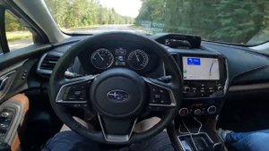 Работа EyeSight в новом Subaru Forester SK рестайлинг