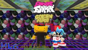 Ferocious V2 - Vs Dave and Bambi Golden Apple Bootleg Edition Cover