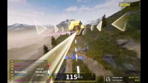 DCL - The Game - Drone Racing (All Easy Levels in Arcade Mode)