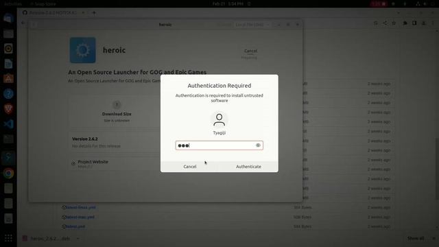How to install Epic Games Launcher on Ubuntu/Linux 2023 under 2 minutes!!!