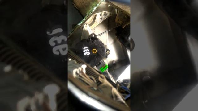 Замена серво привода крана отопителя,печки на хонда Степвагон. смотреть онлайн