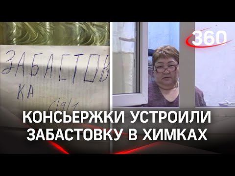Забастовка консьержек и дворников в Химках. Трудяги ЖКХ остались без зарплаты на Новый год