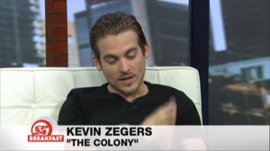 Kevin Zegers interview on CP24 Breakfast for "The Colony"