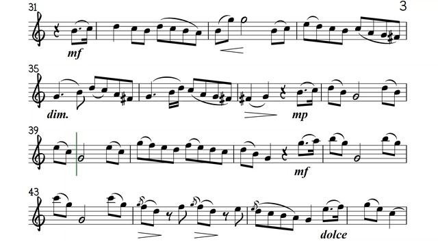Serenade Haydn Flute Violin Sheet Music Backing Track Play Along Partitura