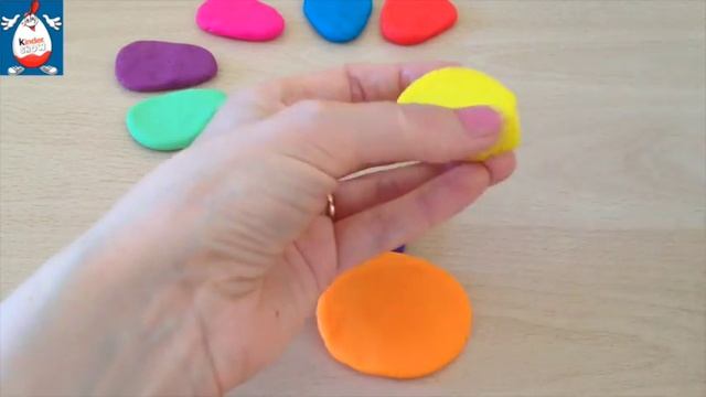 Как лепить Цветок из пластилина.Как лепить!!