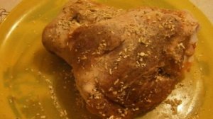Рулька свиная в аэрогриле