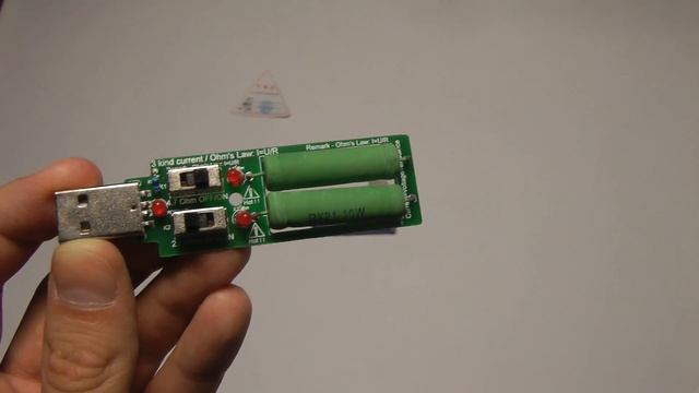 USB тестер и нагрузочный резистор смотреть онлайн