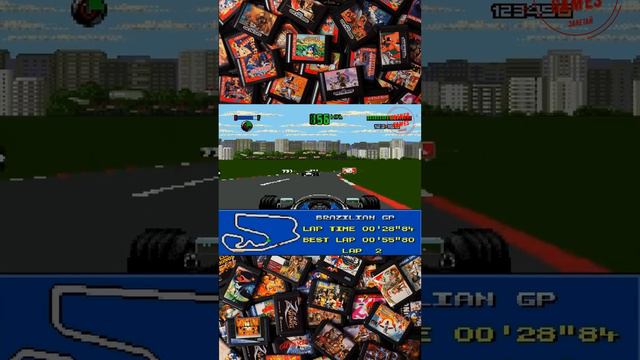 F1 #vagnerdmitriy #ретропонедельник #sega #segamegadrive2 #shorts